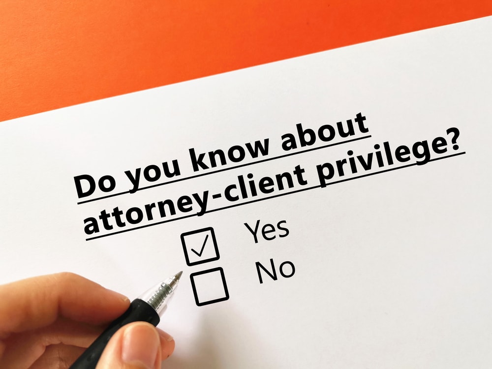 What is AttorneyClient Privilege? The Law Office of Chris Van Vechten